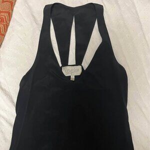 Rory Beca black silk tank top Size Small